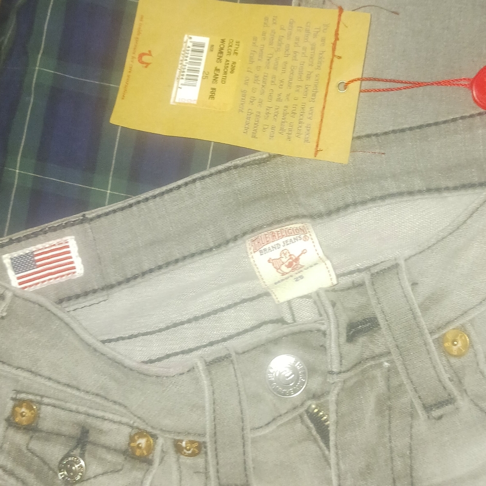 True Religion Greyish Jeans - Picture 6 of 6